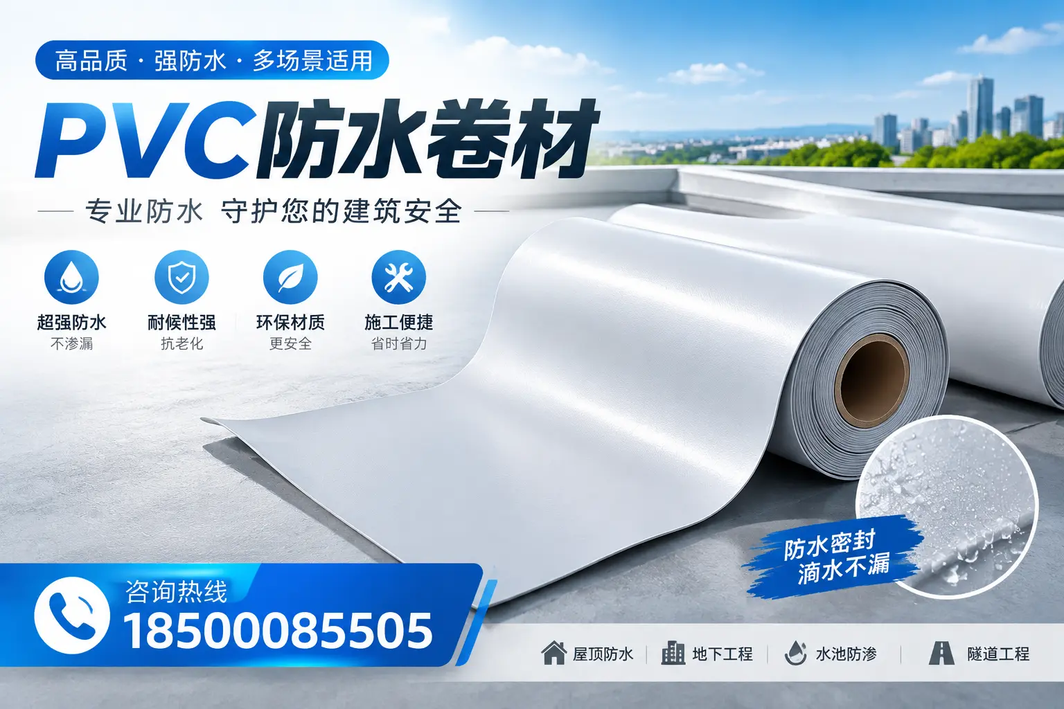 PVC防水卷材的市场竞争分析，塔城品牌选择参考